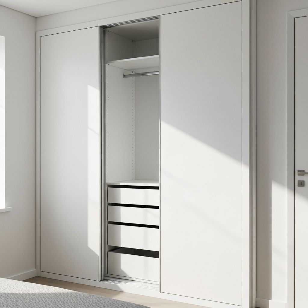 Montierter Kleiderschrank